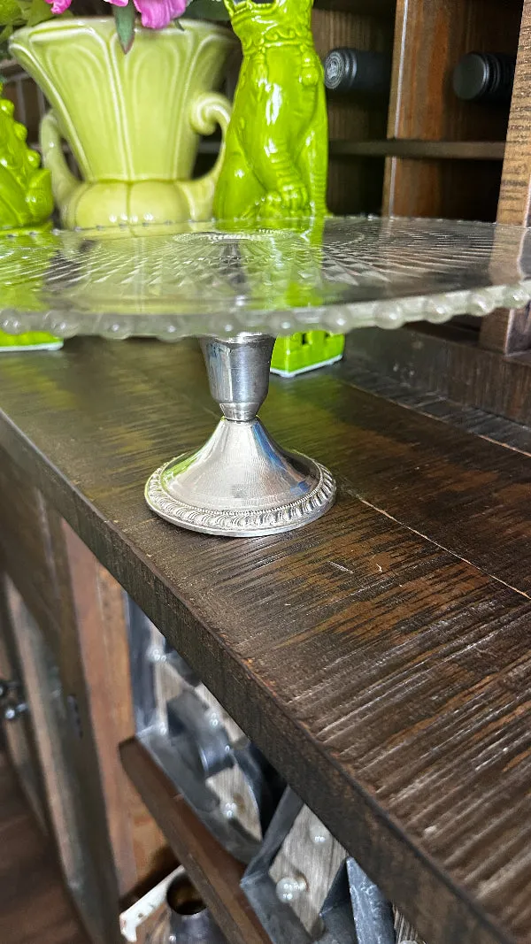 Vintage Duchin Cake Stand - Sterling Silver