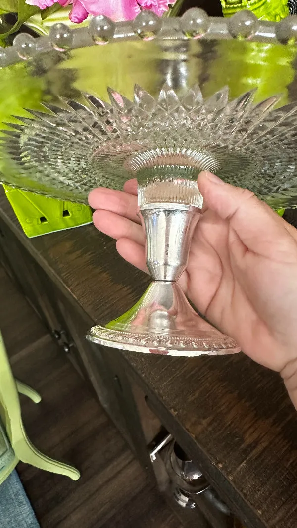 Vintage Duchin Cake Stand - Sterling Silver