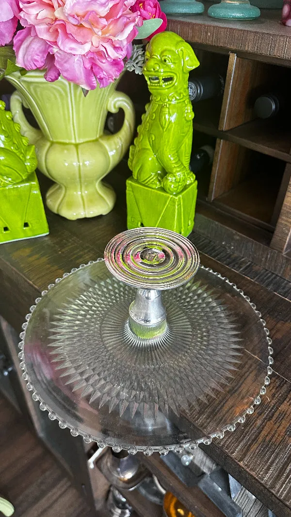 Vintage Duchin Cake Stand - Sterling Silver