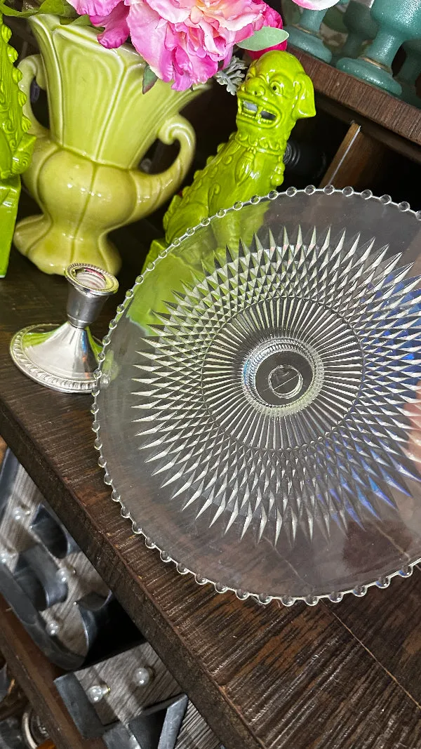 Vintage Duchin Cake Stand - Sterling Silver