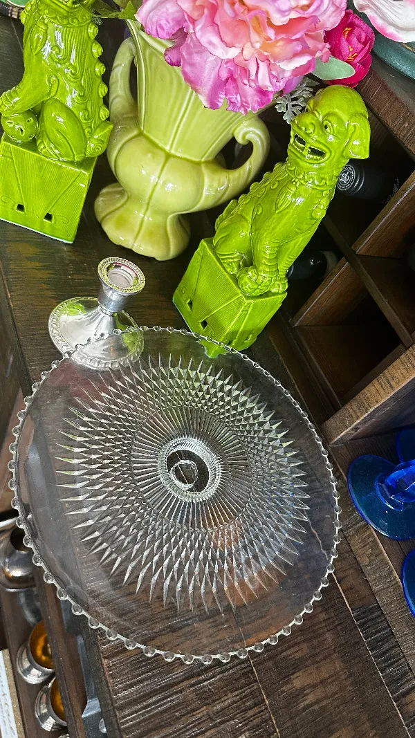 Vintage Duchin Cake Stand - Sterling Silver