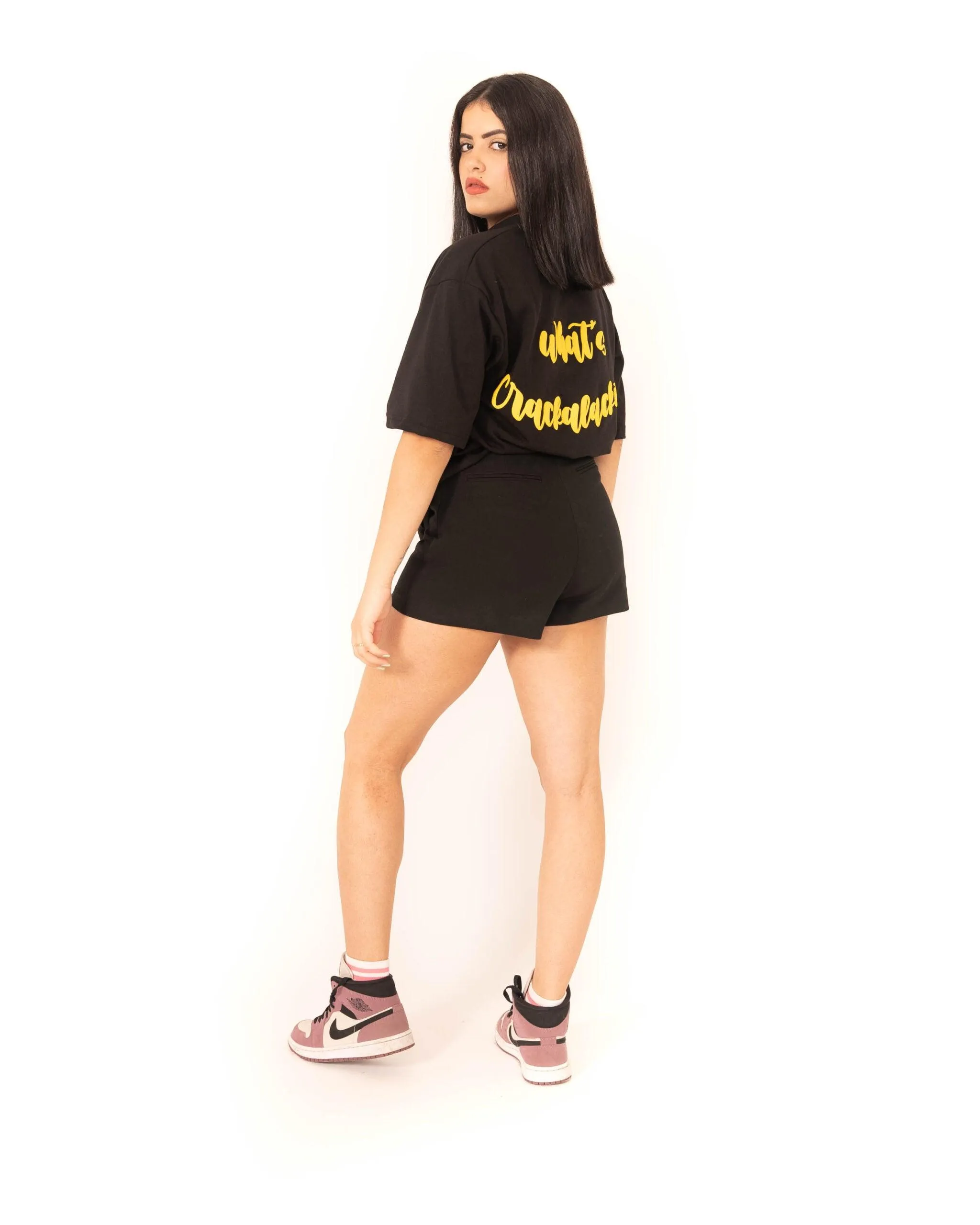 What’s Crackalackin Drop Shoulder T-Shirt