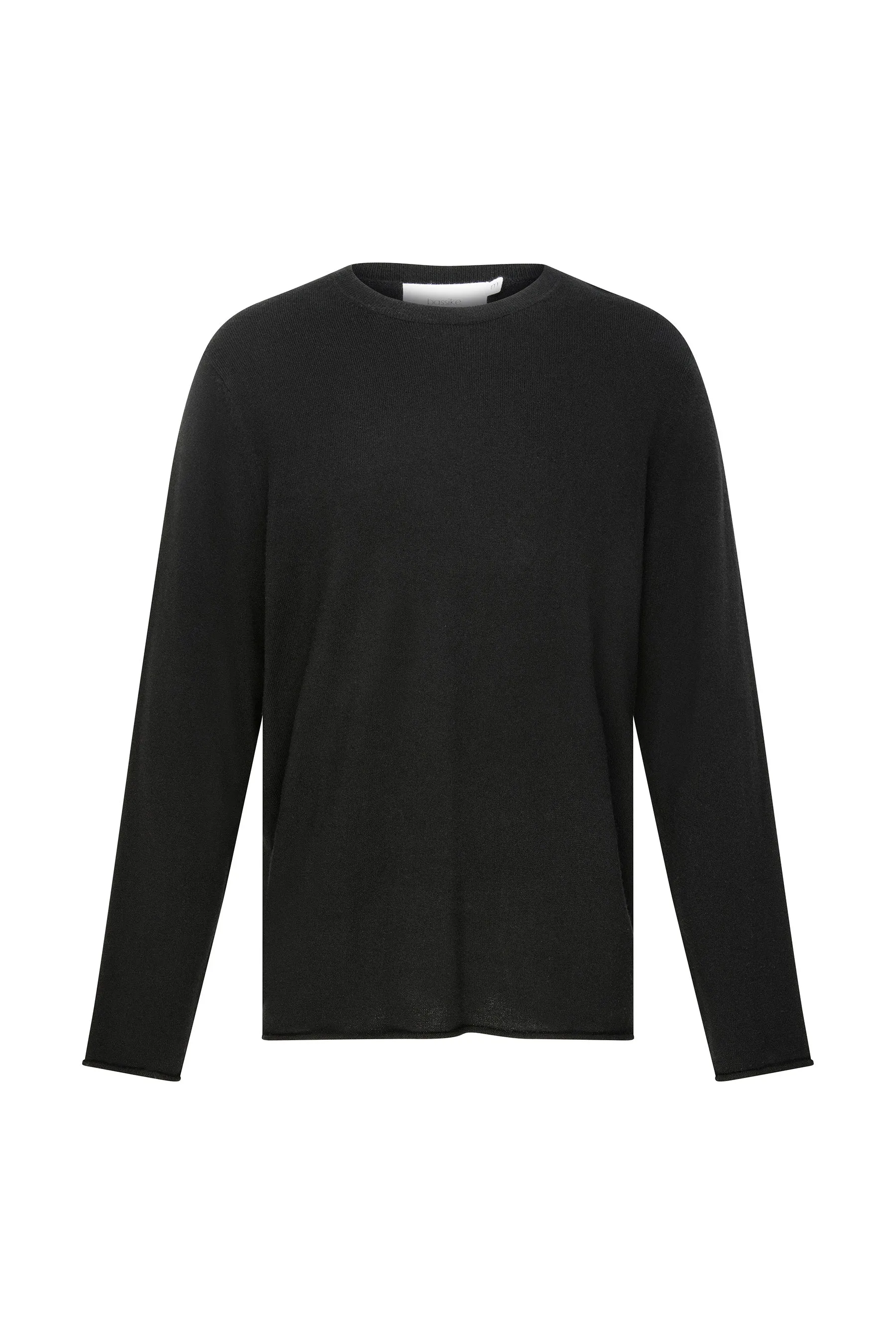 wool cashmere long sleeve knit
