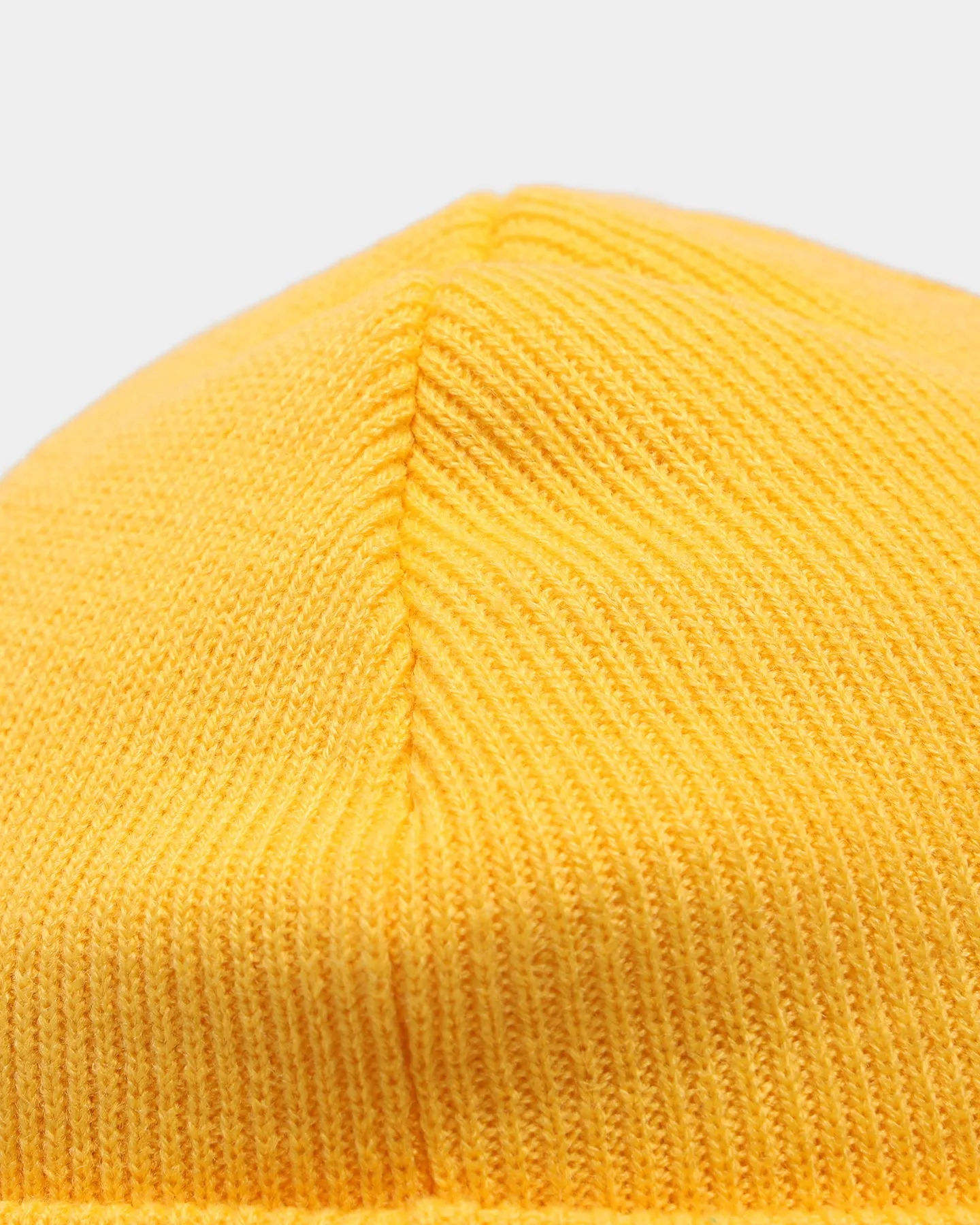 XLARGE Slanted Logo Beanie Yellow