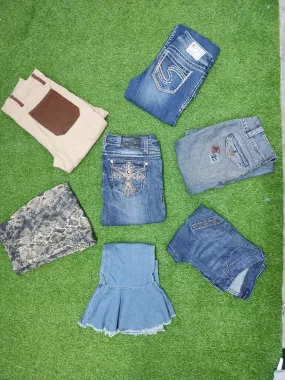 Y2k Flare Woman Jeans 08 pcs - OVR002