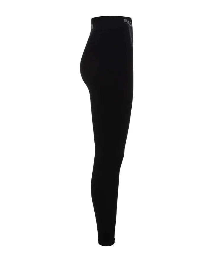 YANG RIB LEGGING - BLACK/BLACK